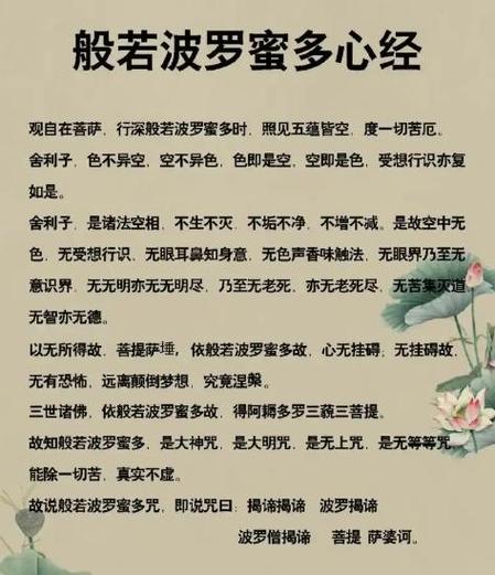 心经的含义