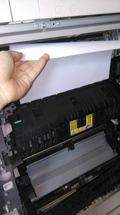 打印机卡纸撕烂了