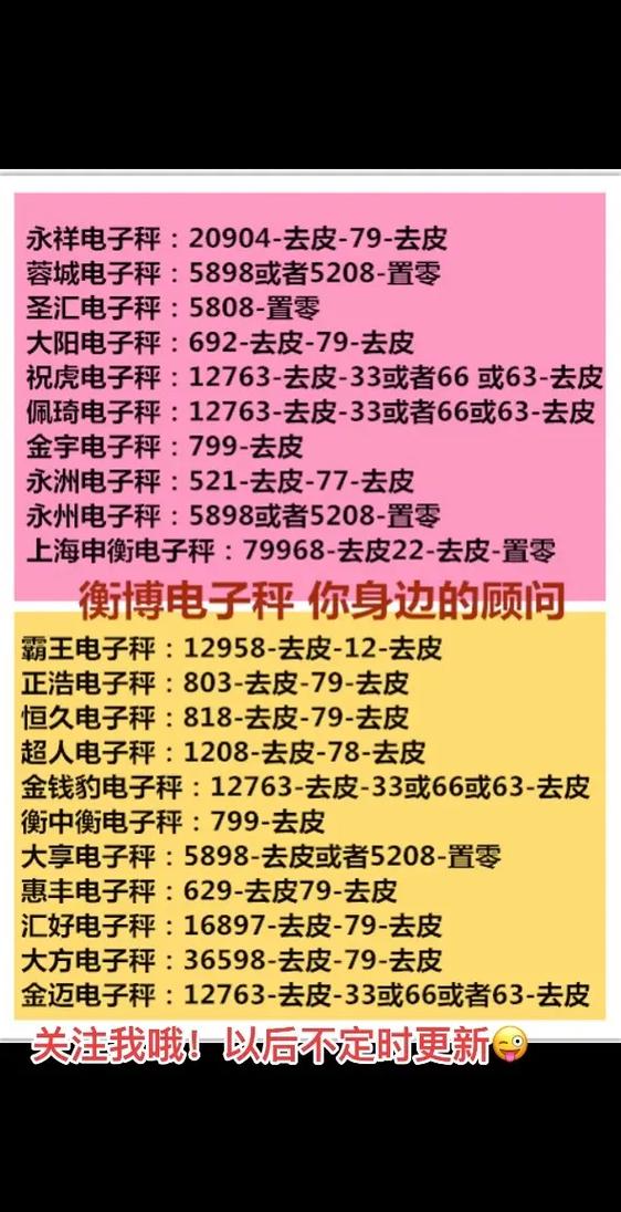电子秤市斤怎么调成公斤