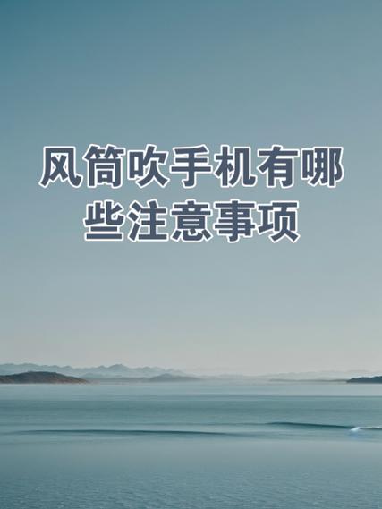 可以用吹风机吹手机吗