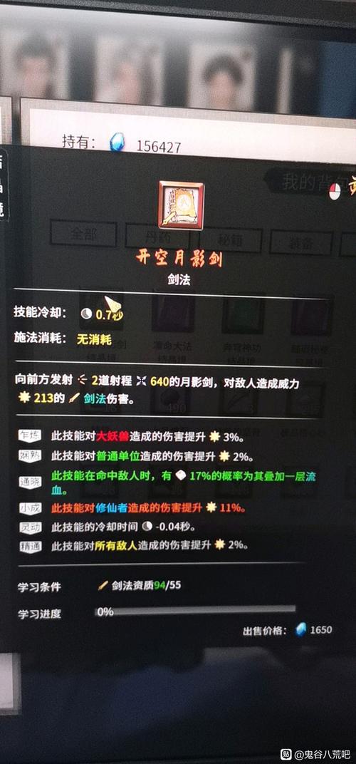 鬼谷八荒月影剑搭配攻略